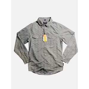 Sherpa Adventure Gear Surya Shirt Mens Small UPF 50+ Green Long Sleeve NWT